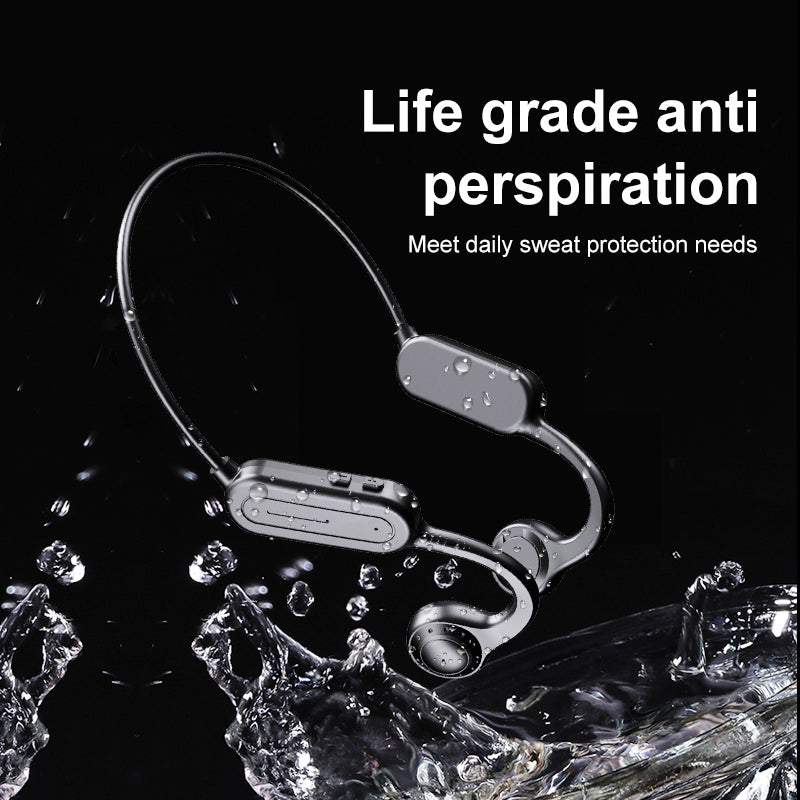 YYK-Q88 Bluetooth Bone Conduction Headphone Wireless Ear-Hook Headset Painless Open Ear Running Headphone Built-in HD Microphone Support TF Card YYK-Q88 Bluetooth Bone Conduction Headphone Wireless Ear-Hook Headset Painless Open Ear Running Headphone Built-in HD Microphone Support TF Card
